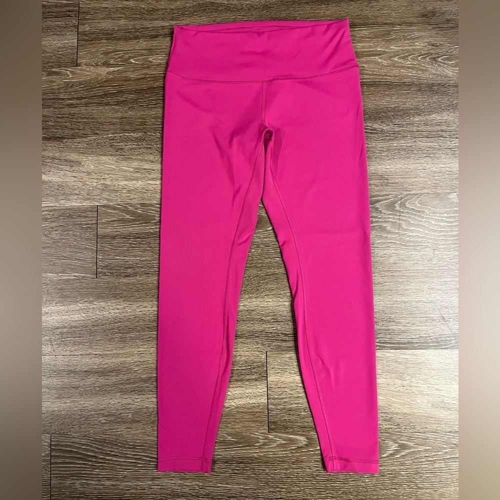 Lululemon Wunder Train High-Rise Tight 28" in Ripened Raspberry Size 12 - Picture 6 of 9